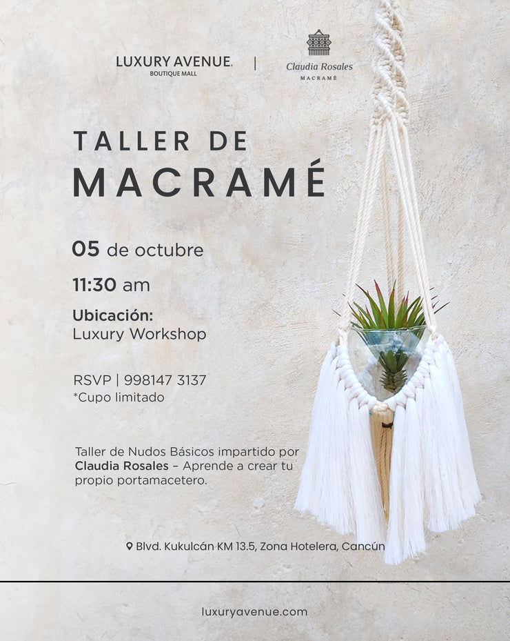 Conviértete en Experto en Macramé