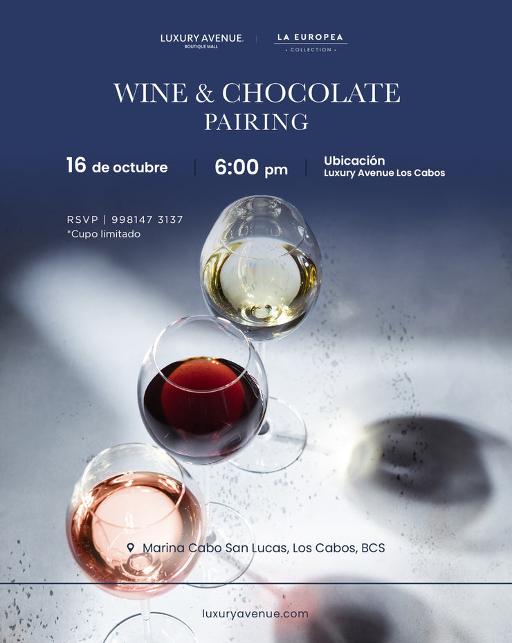 Wine & Chocolate Pairing