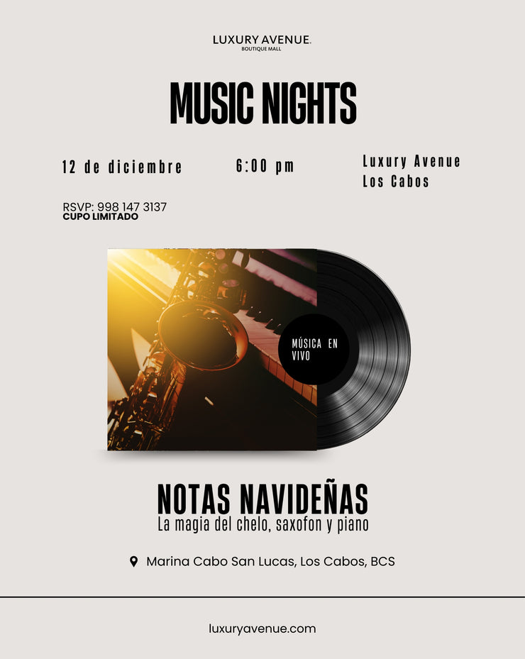 Music Nights: Notas Navideñas