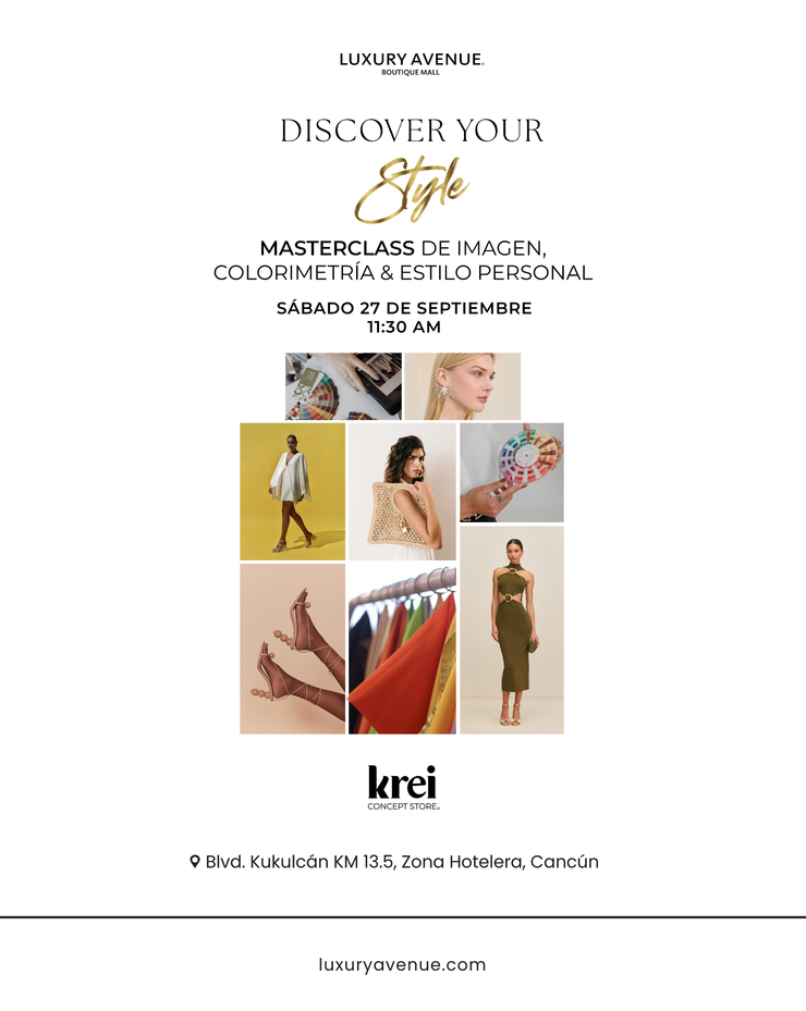 Masterclass de Imagen, Colorimetría & Estilo personal
