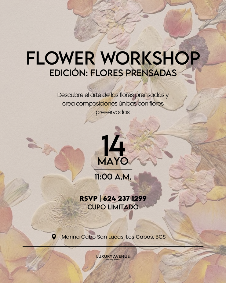 Taller de Flores Prensadas: El Arte de Preservar