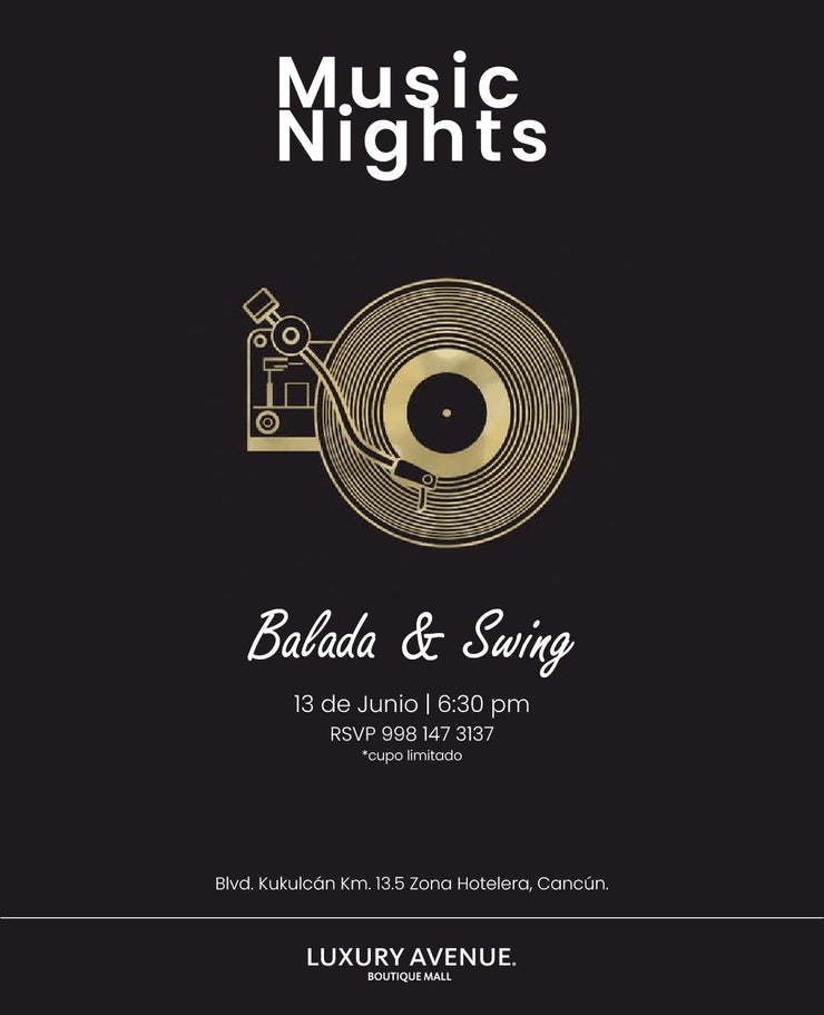 Music Nights: Balada & Swing